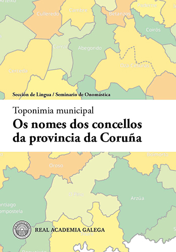 Os nomes dos concellos da provincia da Coruña